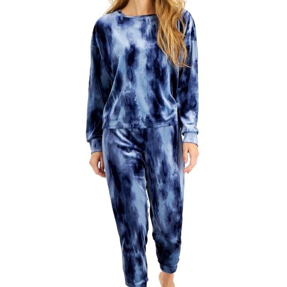 TieDye velvet lounge set pjs size S - Picture 1 of 10